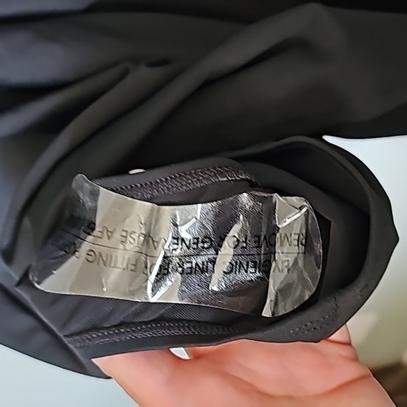 Torrid NWT size large black corset shape Bathing Suit swim dress - Picture 10 of 12